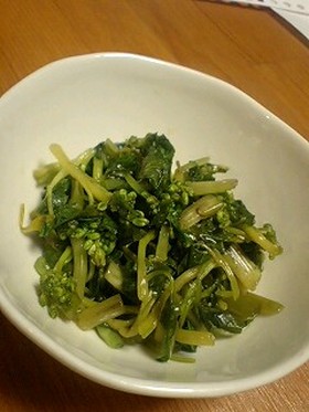 花わさび・葉わさびのしょうゆ漬け☆