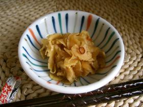 切干大根のつぼ漬け風