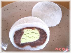 大福★こしあん&抹茶クリーム