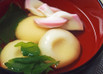 とうふ白玉のお吸い物♪