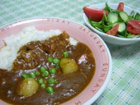お肉ごろごろ圧力鍋カレー