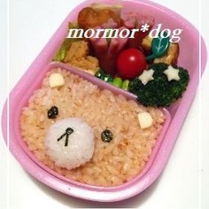 ●リラックマ【つめる簡単すぎるキャラ弁】 ●リラックマ【つめる簡単すぎるキャラ弁】