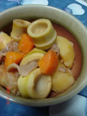 淡竹（はちく）の煮物