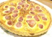 いちごのプリンタルト（すっぱい苺救済）