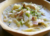 シチュー仕立ての＊ミルクスープパスタ