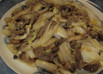 牛肉と白菜のオイスター炒め