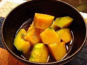 クック膳レシピ　かぼちゃのあんかけ煮