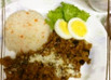 なすとひき肉のカレー