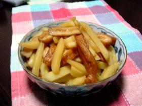 じゃがいもとさつま揚げの煮物