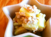 さつまいものそぼろ煮。バター風味