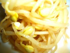豆もやしのナムル
