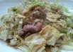 キャベツ炒め（豚肉入り）