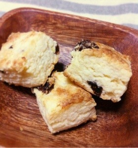 可愛いひとくちスコーン
