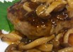 きのこづくし和風ハンバーグ☆