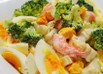 デパ地下風エビとブロッコリーと玉子サラダ