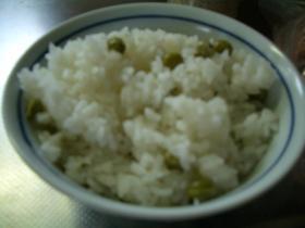 我が家の豆御飯