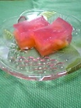 らぶりー苺寒天（はあと）