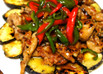 15分✿豚と茄子のカリカリ✿甘辛ソース