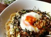 大根おろしと納豆のパスタ