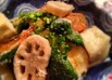 さつまいもをおかずに＊色々野菜の揚げ浸し