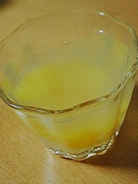 ゆず茶寒天ゼリー