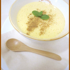 カフェ風 柿のミルクスープ カフェ風 柿のミルクスープ