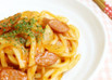 レンジで簡単ランチ＊ナポリタン風うどん