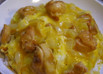 うちの親子丼-半熟卵で美味しい-