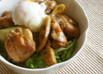 鶏肉のにんにく照り焼き丼☆野菜たっぷり