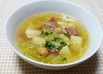 じゃがいもとひよこ豆のスペイン風スープ