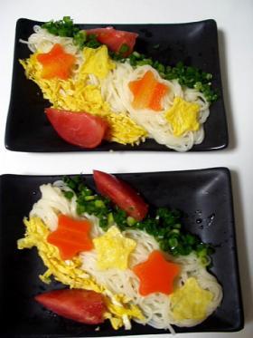 七夕そうめん☆
