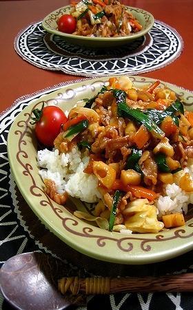 あたしんちの♪コリアンうめぇ～ピリ辛飯