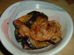 超簡単♪なすと豚肉の味噌炒め