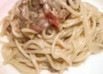 レンジで簡単！早旨チーズツナクリームスパ