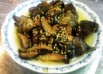 超簡単！椎茸と揚げ茄子のバター醤油炒め☆