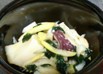 たことわかめの酢味噌あえ