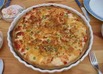 鮭とトマトキッシュ【ドイツ料理】
