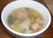 白菜とベーコンのスープ