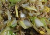 冷蔵庫整理に！挽き肉野菜あんかけ♪