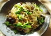 菜の花のオイスターソース焼きそば