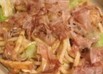あっさり醤油味の焼うどん☆彡