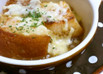 食パンで＊絶品オニオングラタンスープ