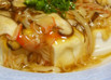 かにかまと椎茸の和風あんかけ豆腐