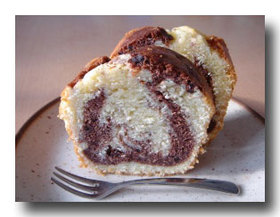 とってもとっても美味しいマーブルケーキ