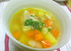 コロコロ野菜のコンソメスープ