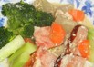 大根とハムの豆乳煮