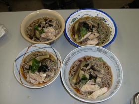 冷しとりそば(120円）