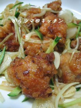 鶏の唐揚げ＊甘酢漬け