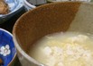 くずし豆腐と卵のスープ