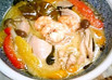 鶏もも肉とエビの本格タイ風グリーンカレー